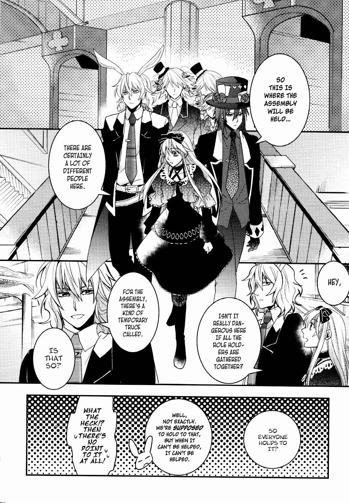 Page 10 Chapter 2 Clover no Kuni no Alice ~Sangatsu Usagi no Kakumei~