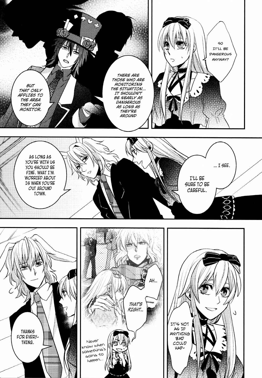 Page 11 Chapter 2 Clover no Kuni no Alice ~Sangatsu Usagi no Kakumei~