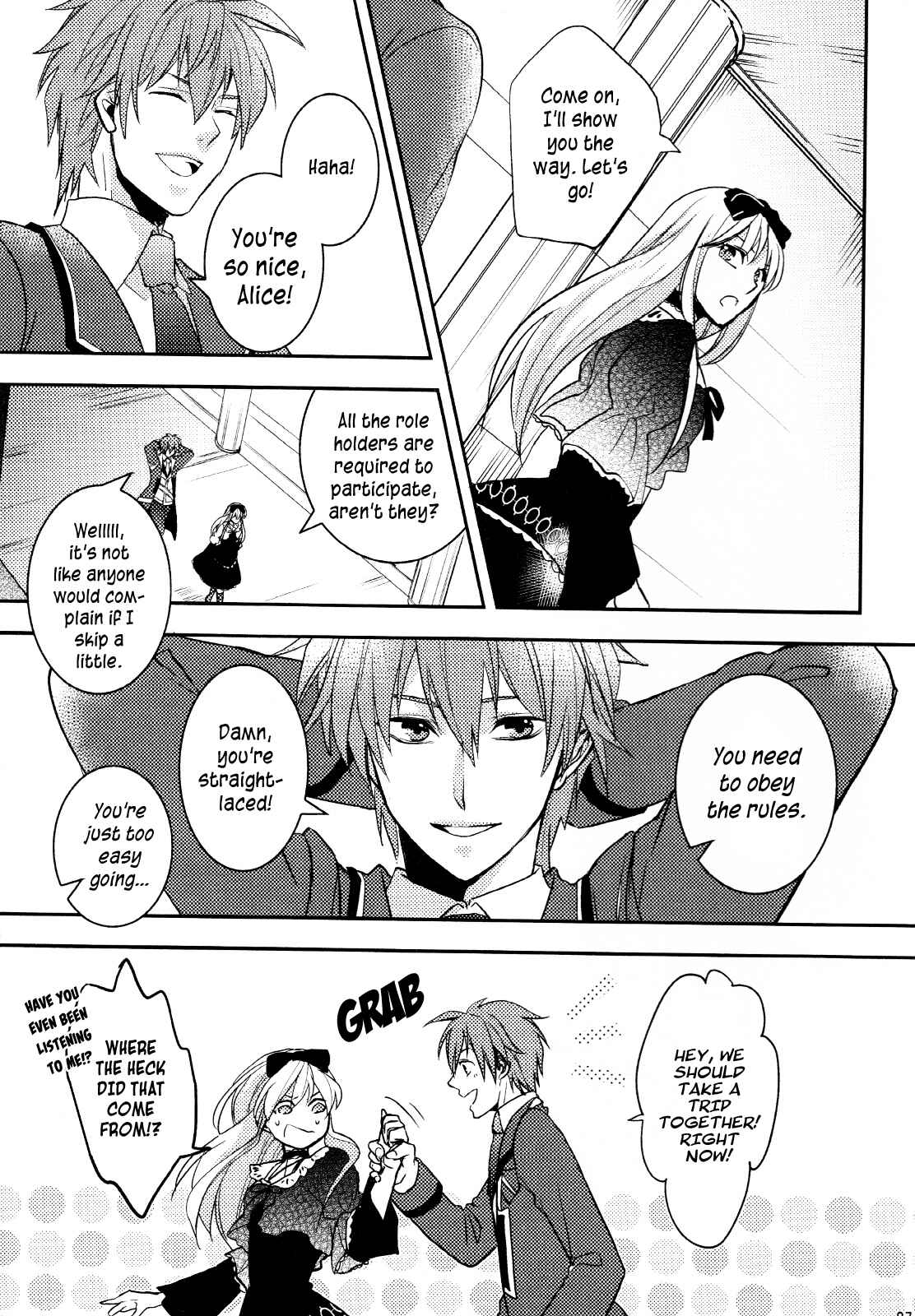 Page 23 Chapter 2 Clover no Kuni no Alice ~Sangatsu Usagi no Kakumei~