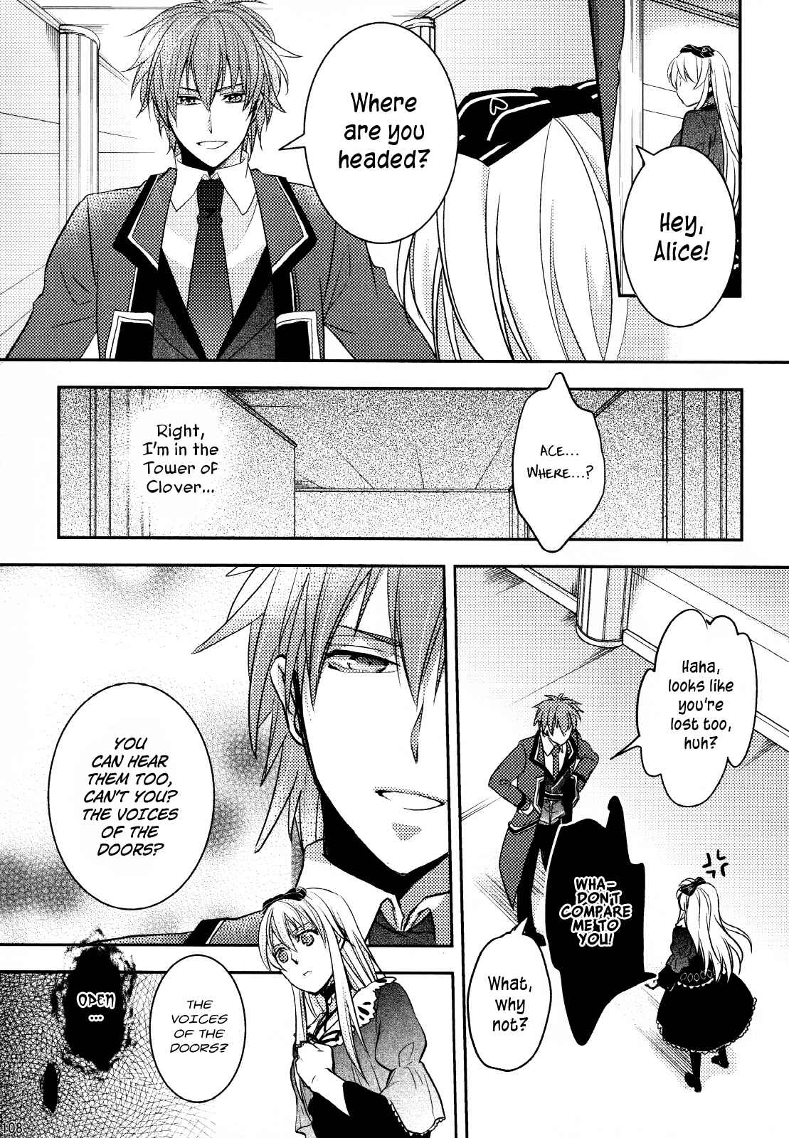 Page 44 Chapter 2 Clover no Kuni no Alice ~Sangatsu Usagi no Kakumei~