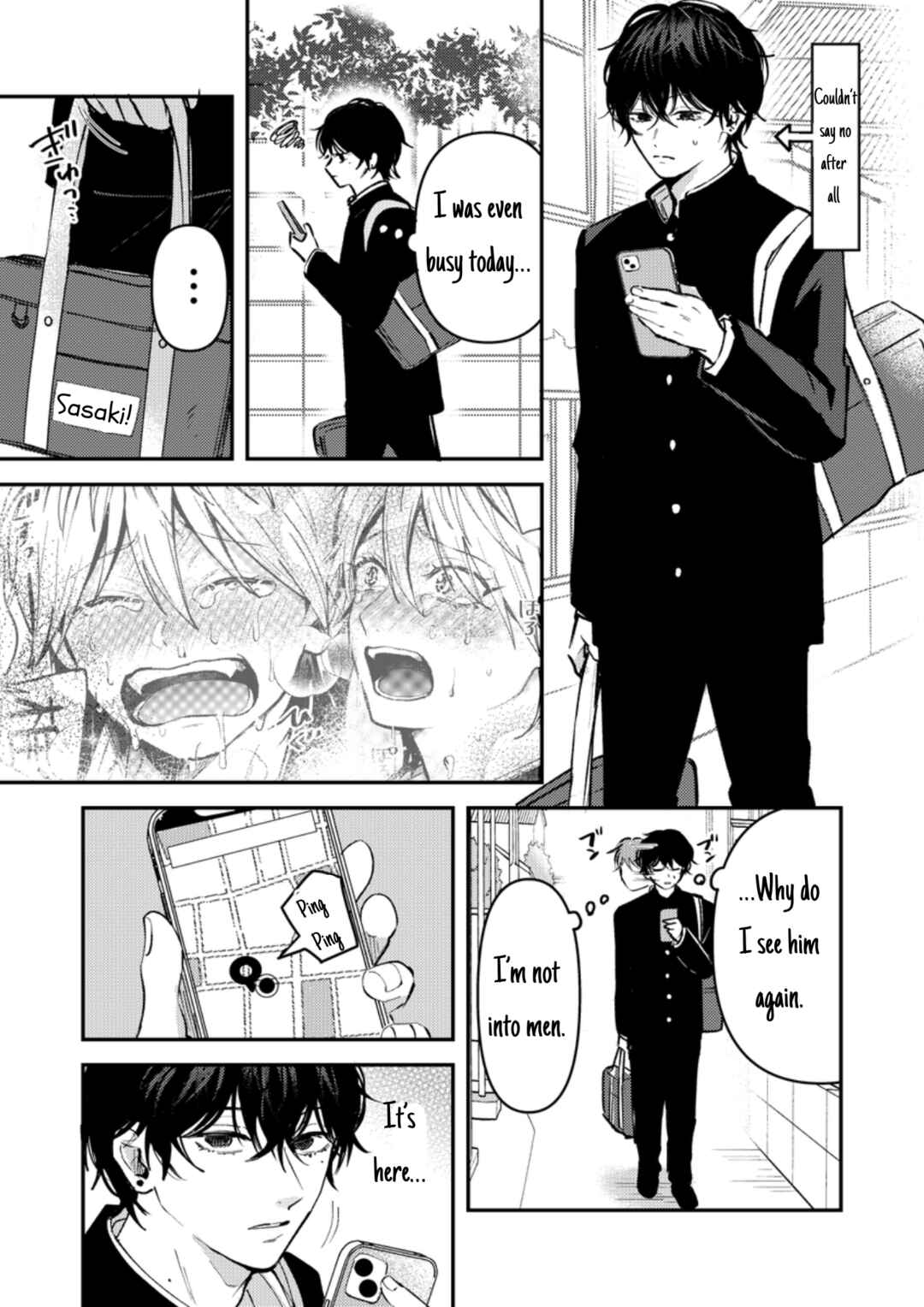 Page 4 Chapter 9 Dameo no Shiina-senpai to Yabao no Sasaki-kun