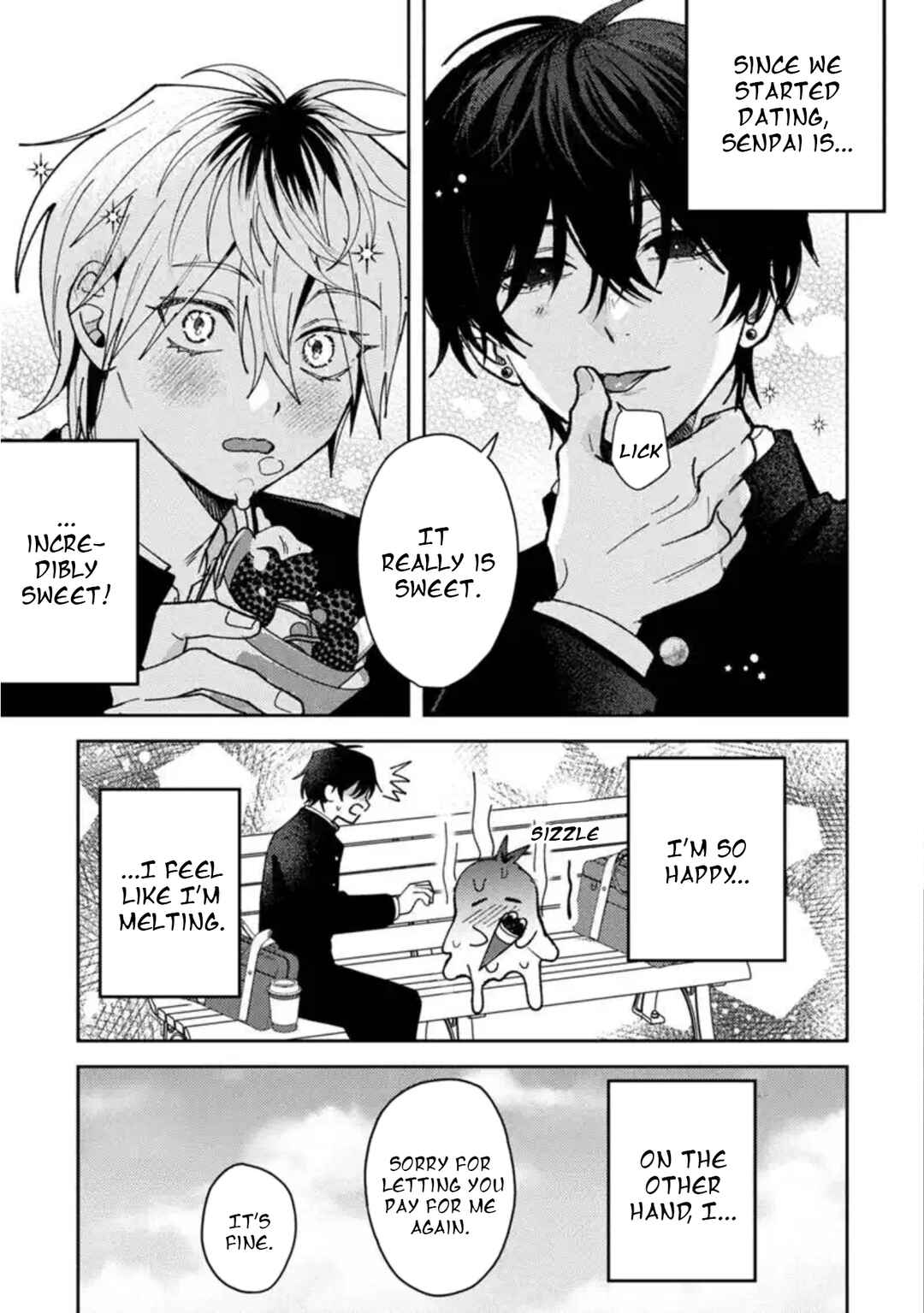 Page 5 Chapter 67 Dameo no Shiina-senpai to Yabao no Sasaki-kun