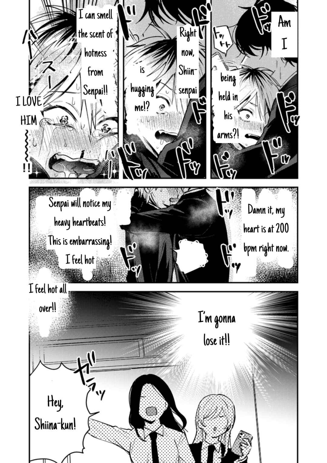 Page 6 Chapter 4 Dameo no Shiina-senpai to Yabao no Sasaki-kun
