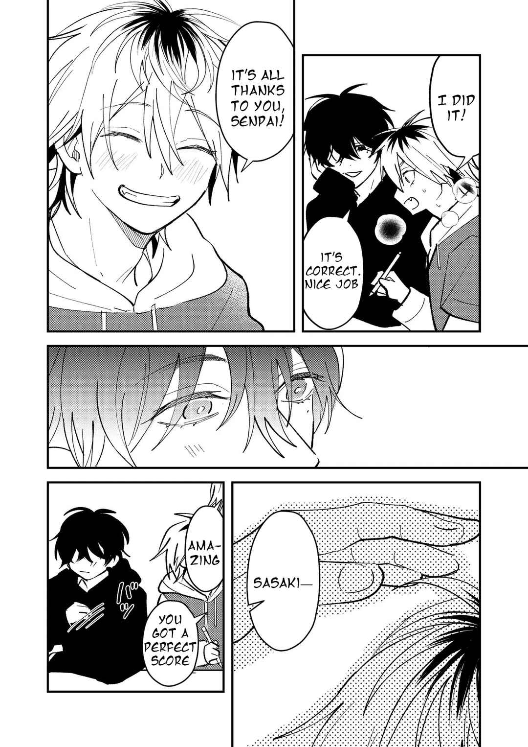 Page 9 Chapter 49 Dameo no Shiina-senpai to Yabao no Sasaki-kun