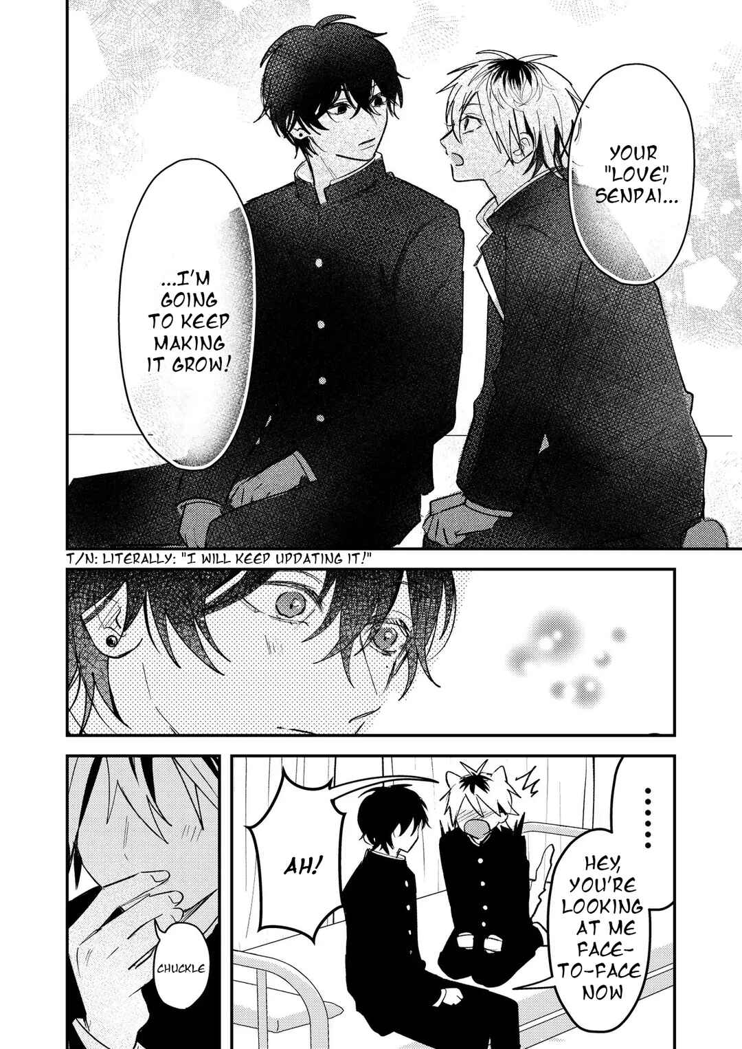 Page 7 Chapter 47 Dameo no Shiina-senpai to Yabao no Sasaki-kun