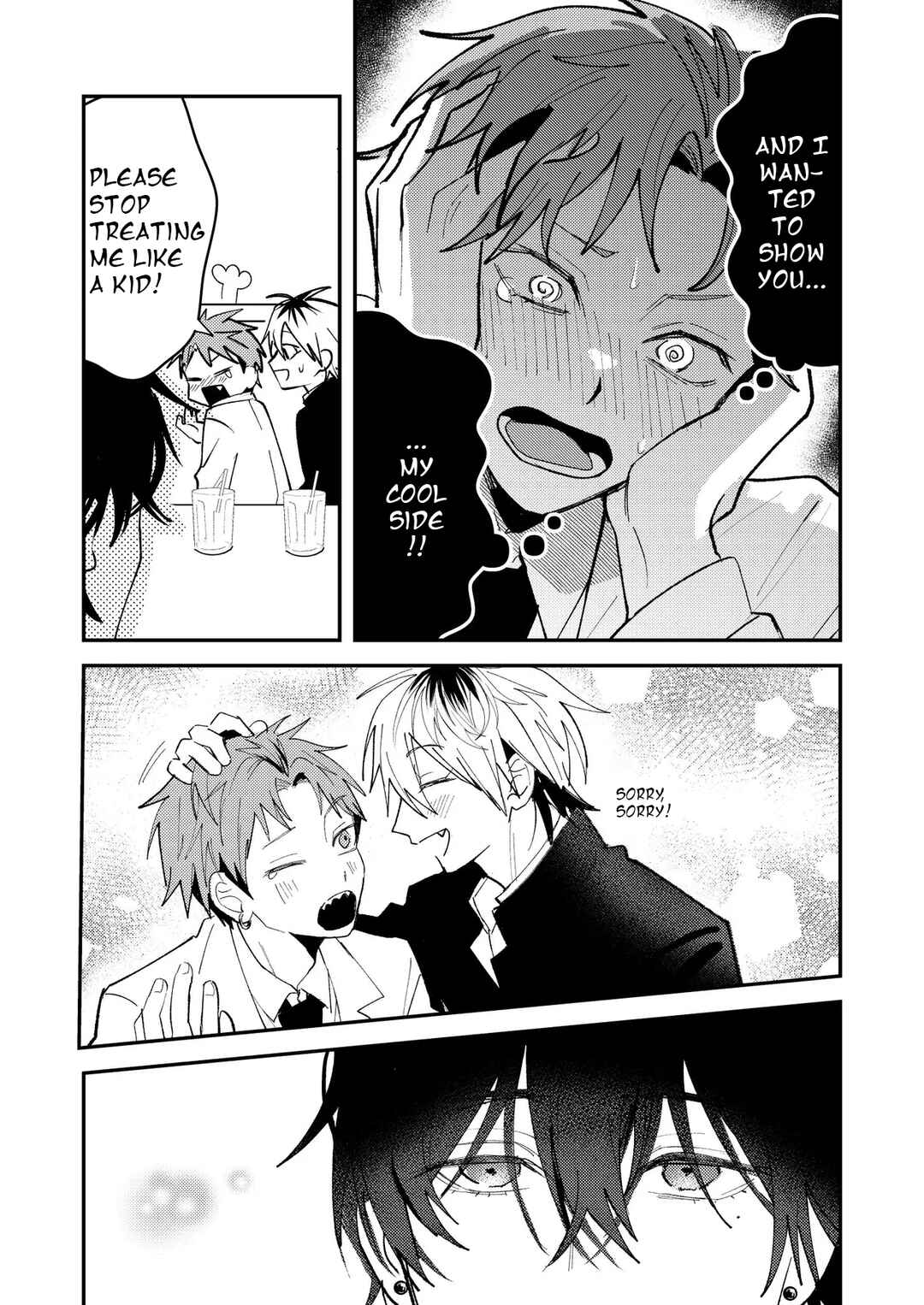 Page 10 Chapter 55 Dameo no Shiina-senpai to Yabao no Sasaki-kun