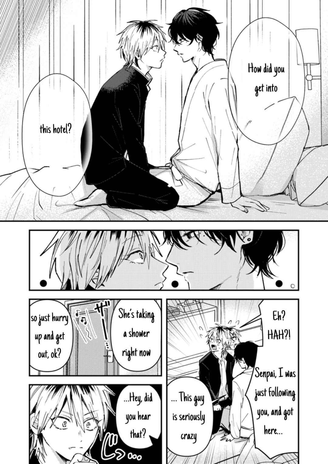Page 4 Chapter 3 Dameo no Shiina-senpai to Yabao no Sasaki-kun