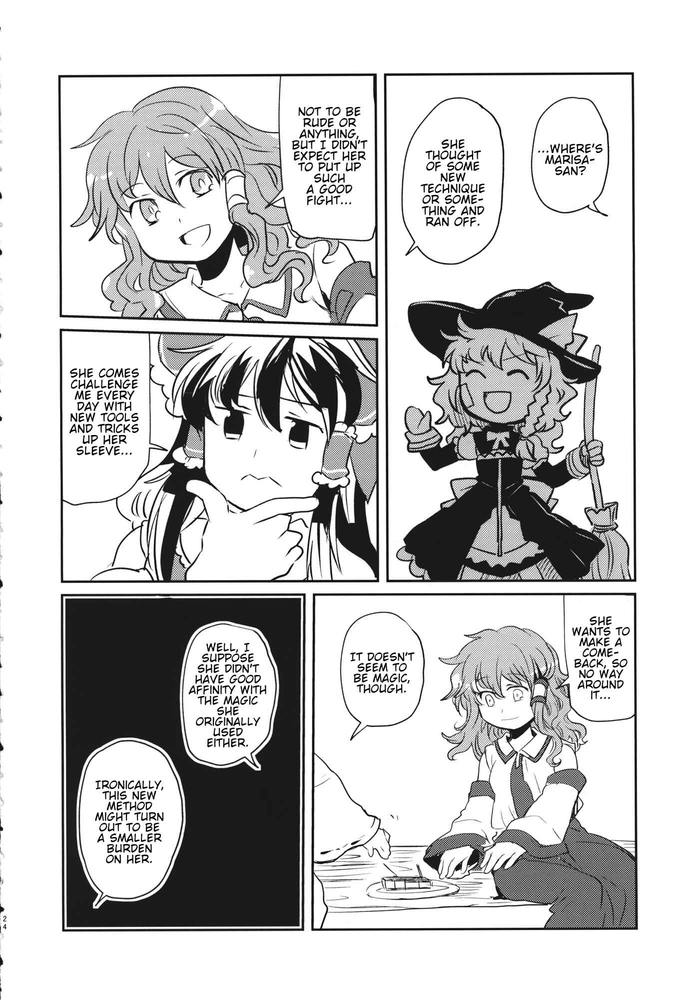 Page 23 Chapter Unknown_57b6 Touhou - The Magician is Ordinary (Doujinshi)