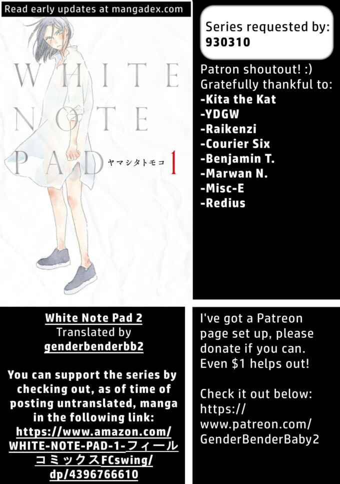 Page 1 Chapter 2 WHITE NOTE PAD