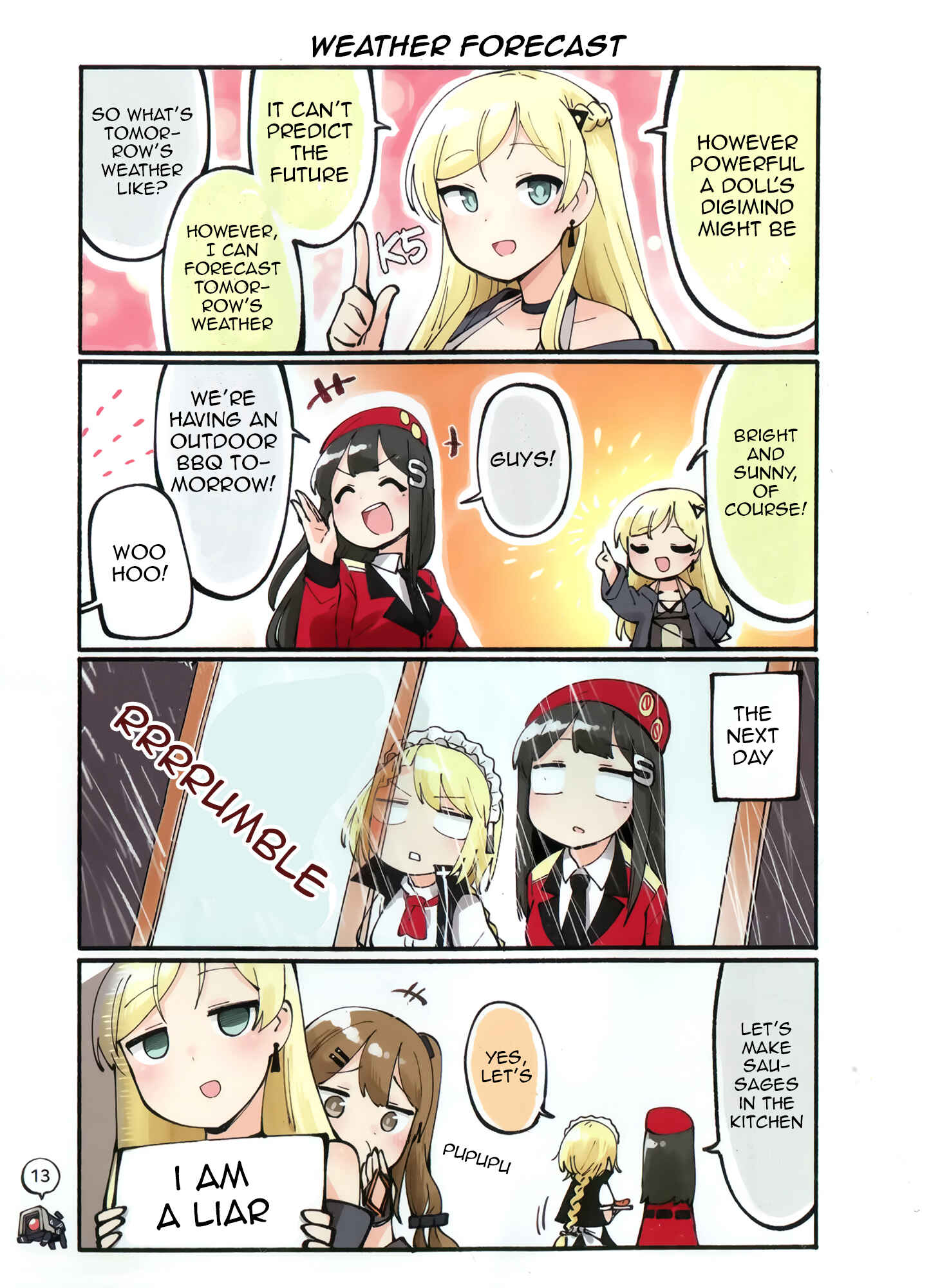 Page 14 Chapter Unknown_247c Girls Frontline - Doll Koma (Doujinshi)