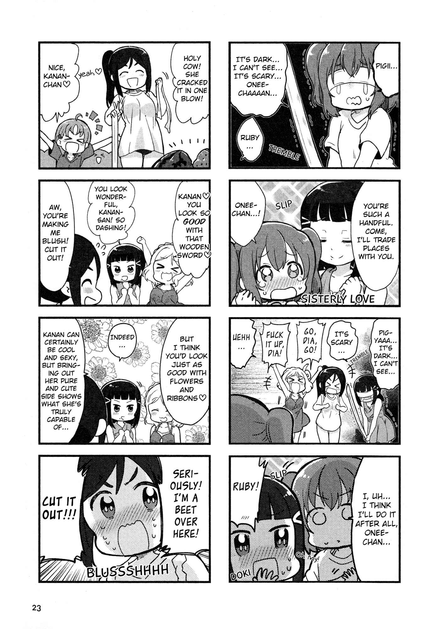 Page 4 Chapter 3 Love Live! Sunshine!! Comic Anthology - Training Camp Edition