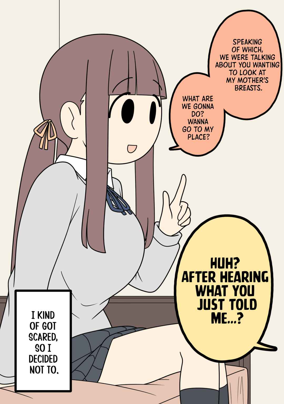 Page 2 Chapter 12 Rokuna Koto wo Iidasanai Kanojo