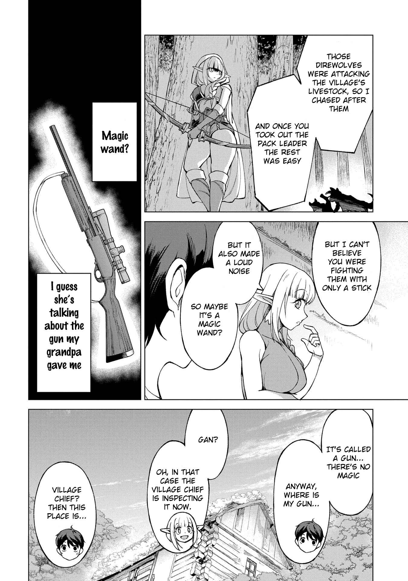Page 10 Chapter 1.2 Hunting in Another World with My Elf Wife
