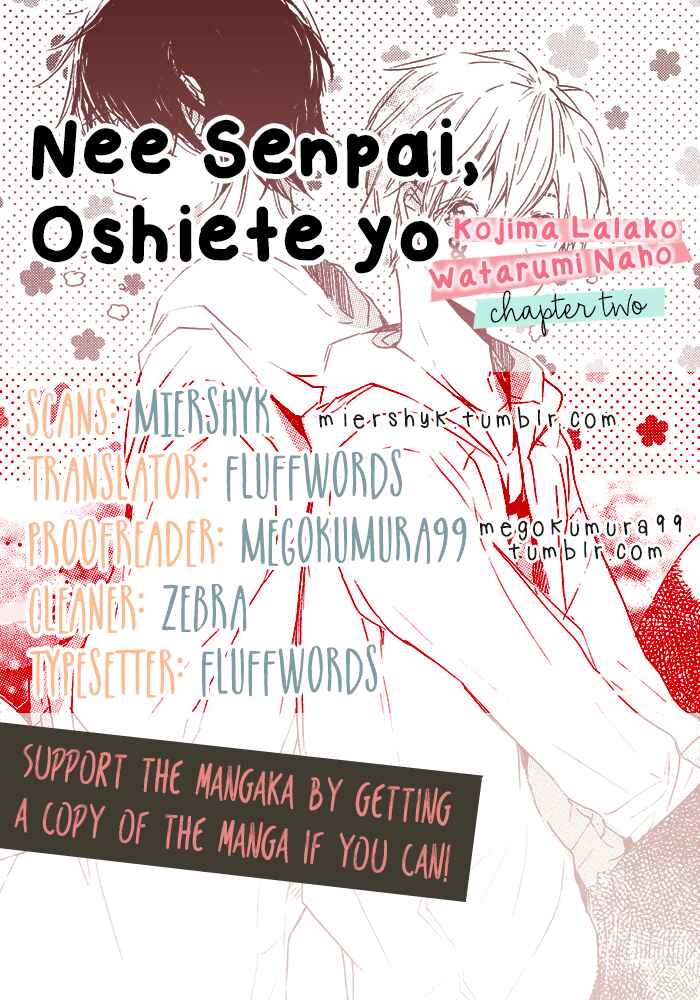 Page 1 Chapter 2 Nee Senpai, Oshiete yo