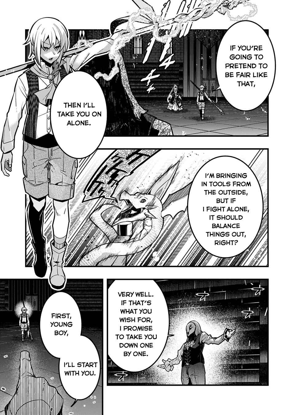 Page 4 Chapter 68 Kyoukai Meikyuu to Ikai no Majutsushi