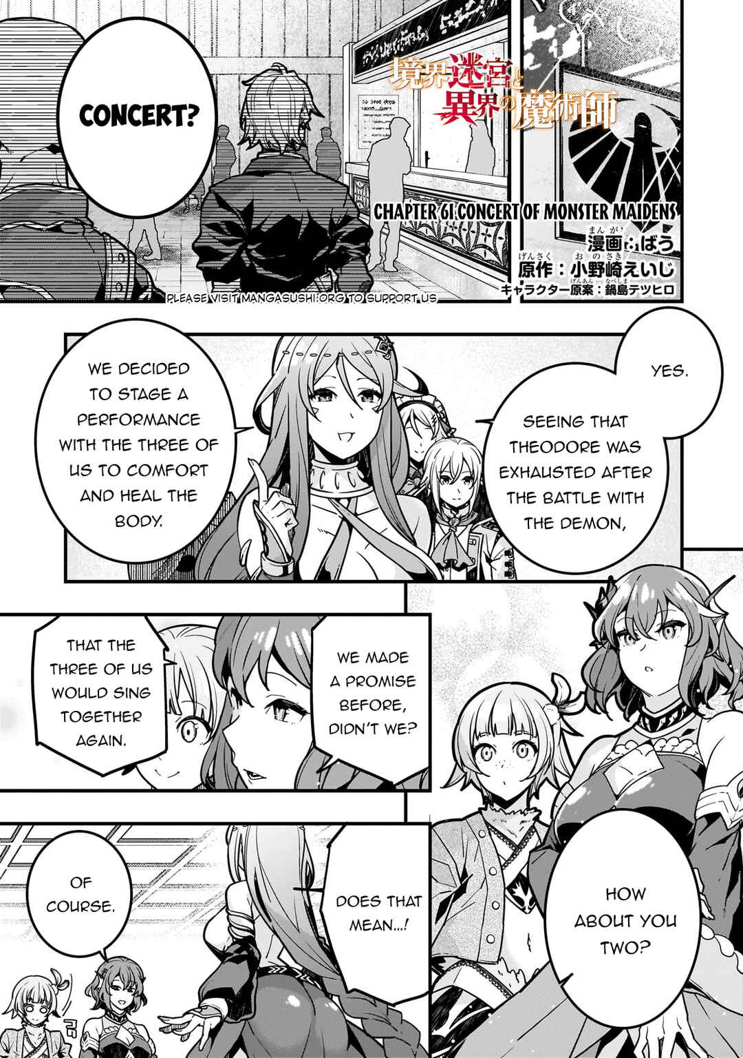 Page 2 Chapter 61 Kyoukai Meikyuu to Ikai no Majutsushi