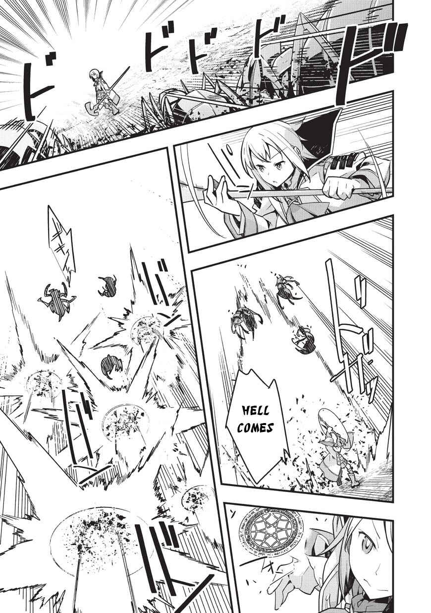 Page 24 Chapter 1 Kyoukai Meikyuu to Ikai no Majutsushi