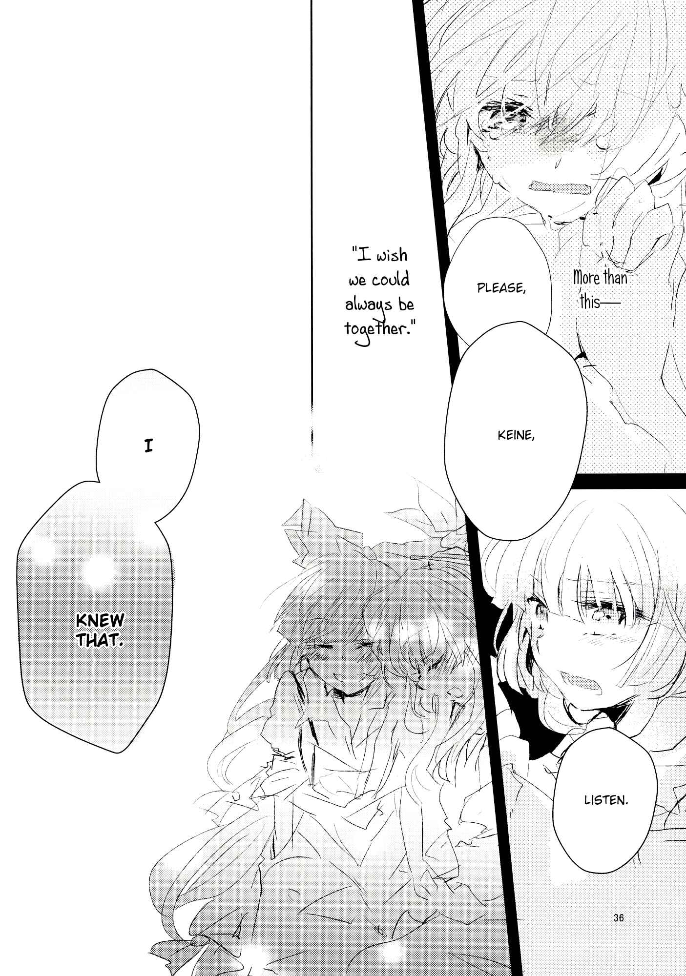 Page 35 Chapter 9 Touhou - Koigokoro to Hoshi (Doujinshi)