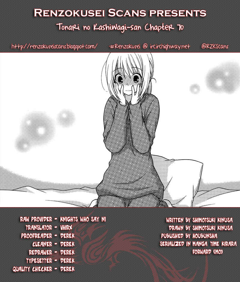 Page 1 Chapter 70 Tonari no Kashiwagi-san