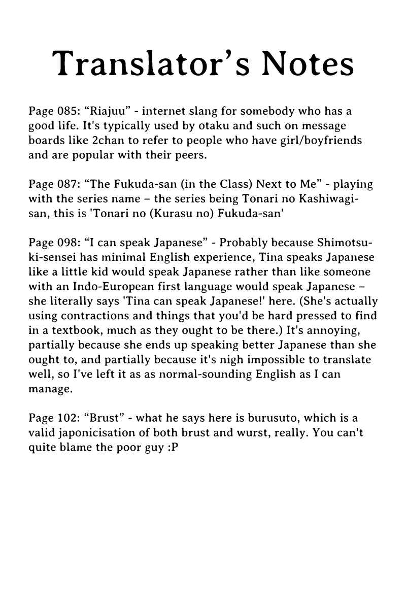 Page 26 Chapter 40 Tonari no Kashiwagi-san