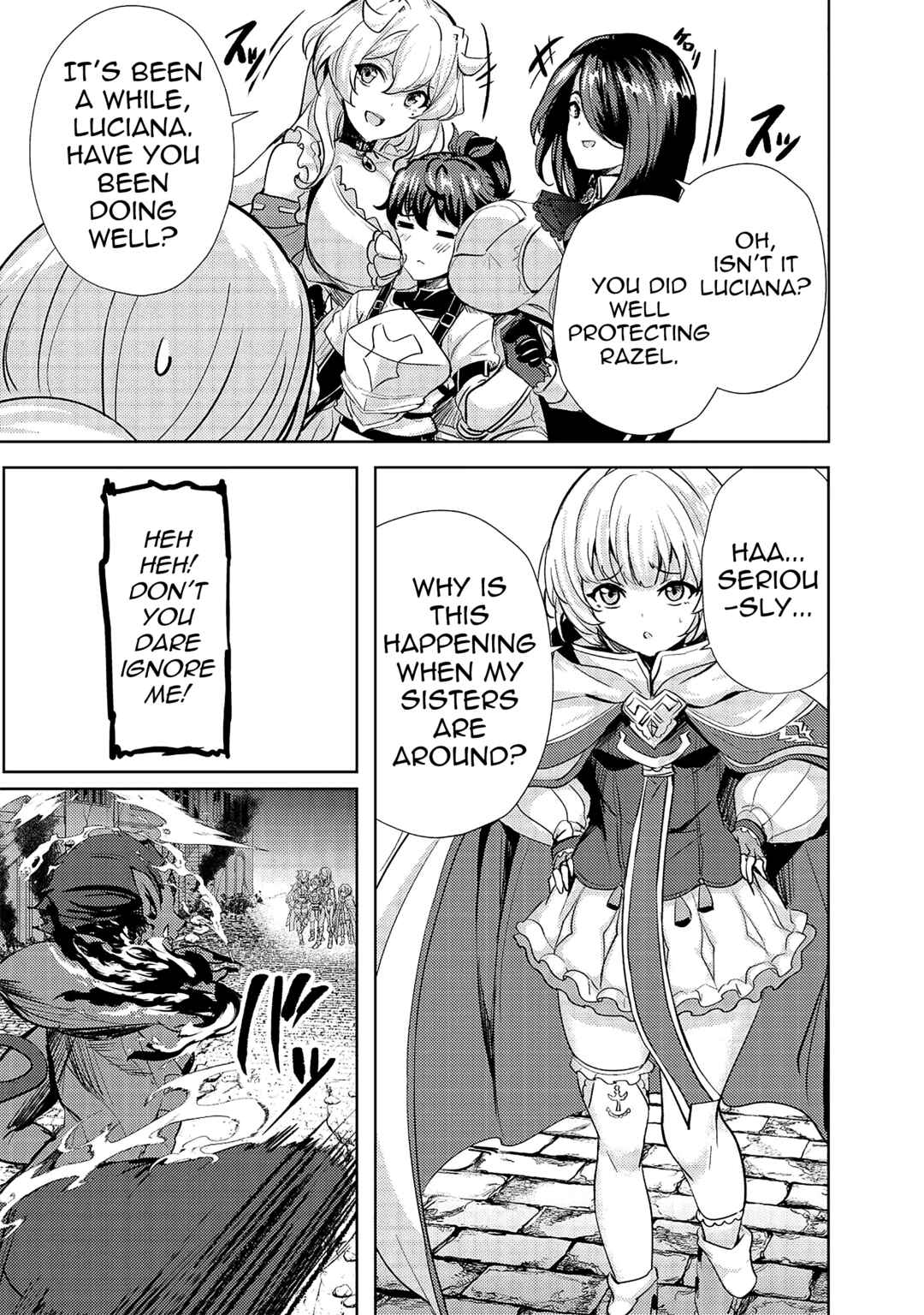 Page 17 Chapter 13 Ane ga Kensei de Imouto ga Kenja de