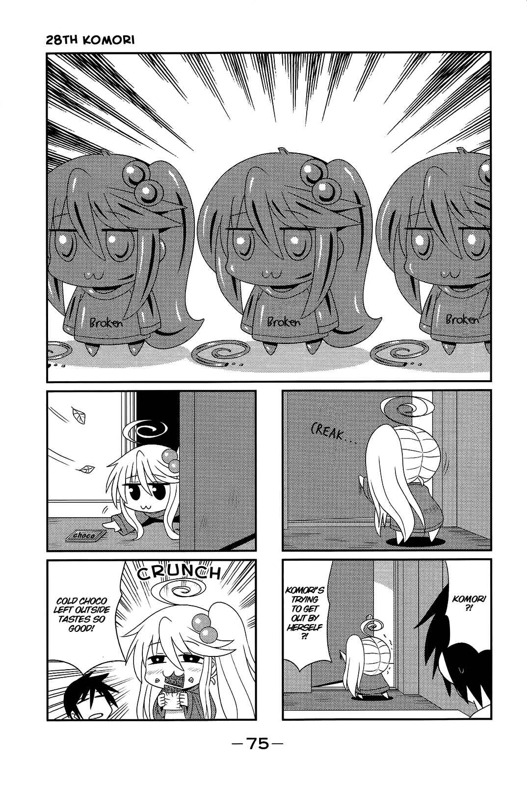 Page 1 Chapter 28 Komori-chan wa Yaruki o Dase