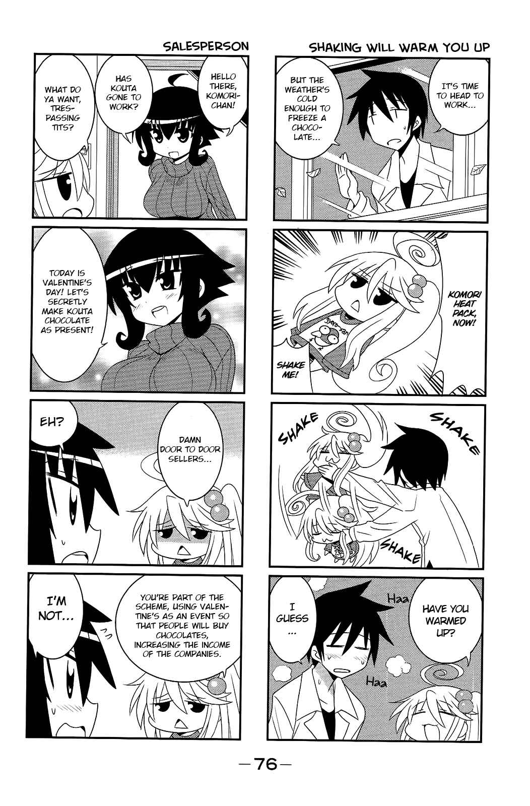 Page 2 Chapter 28 Komori-chan wa Yaruki o Dase