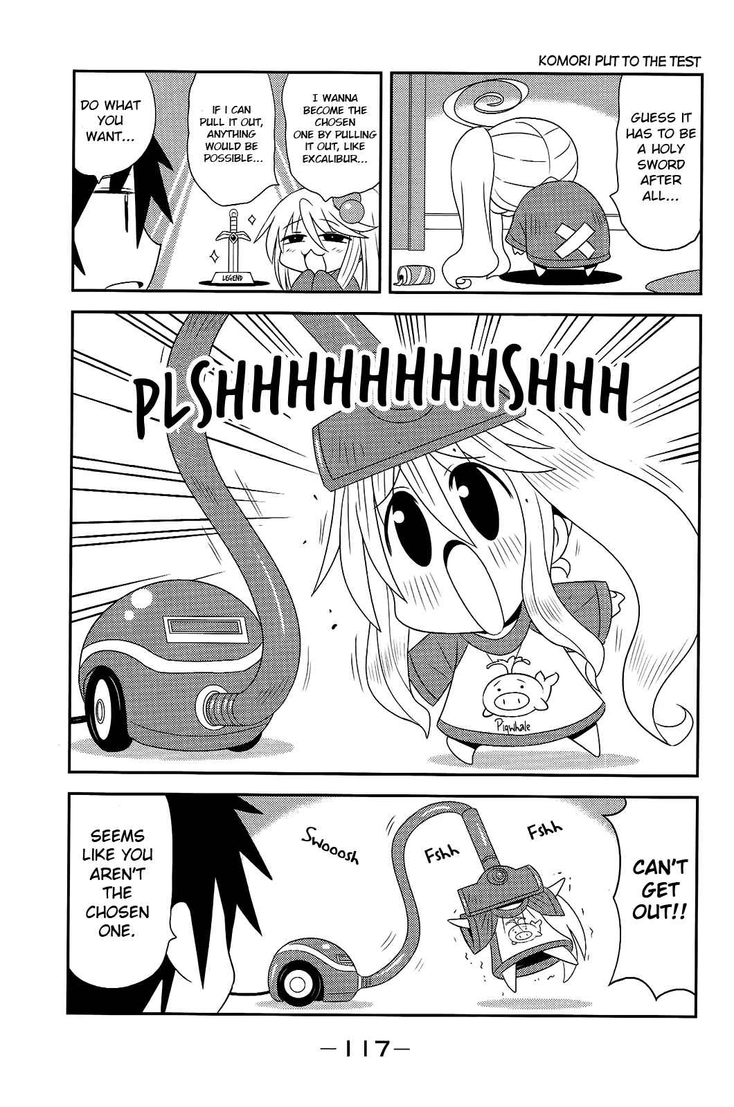 Page 3 Chapter 33 Komori-chan wa Yaruki o Dase