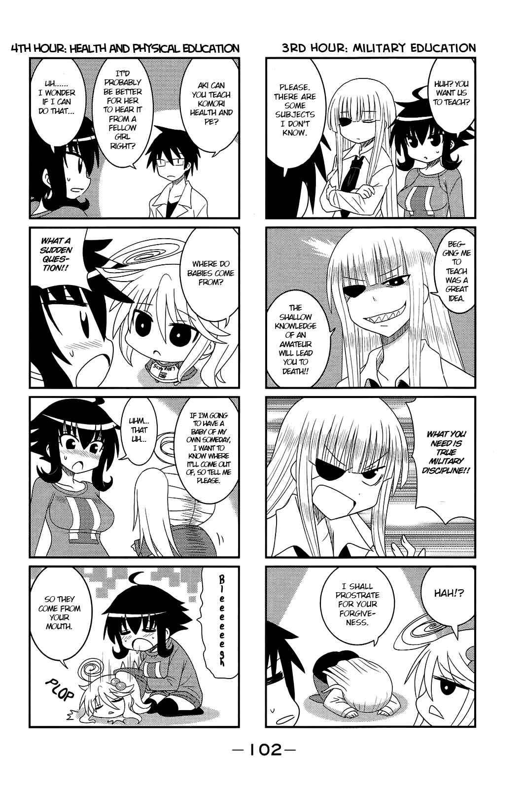 Page 4 Chapter 12 Komori-chan wa Yaruki o Dase