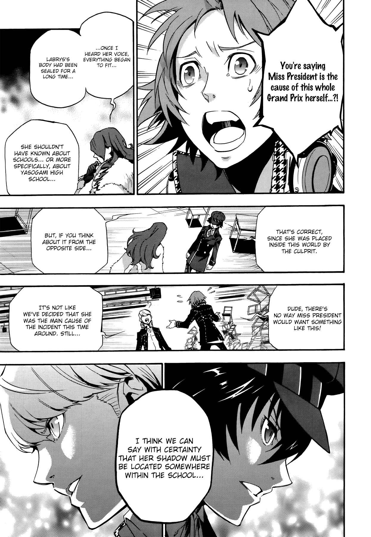 Page 28 Chapter 13 Persona 4 Arena