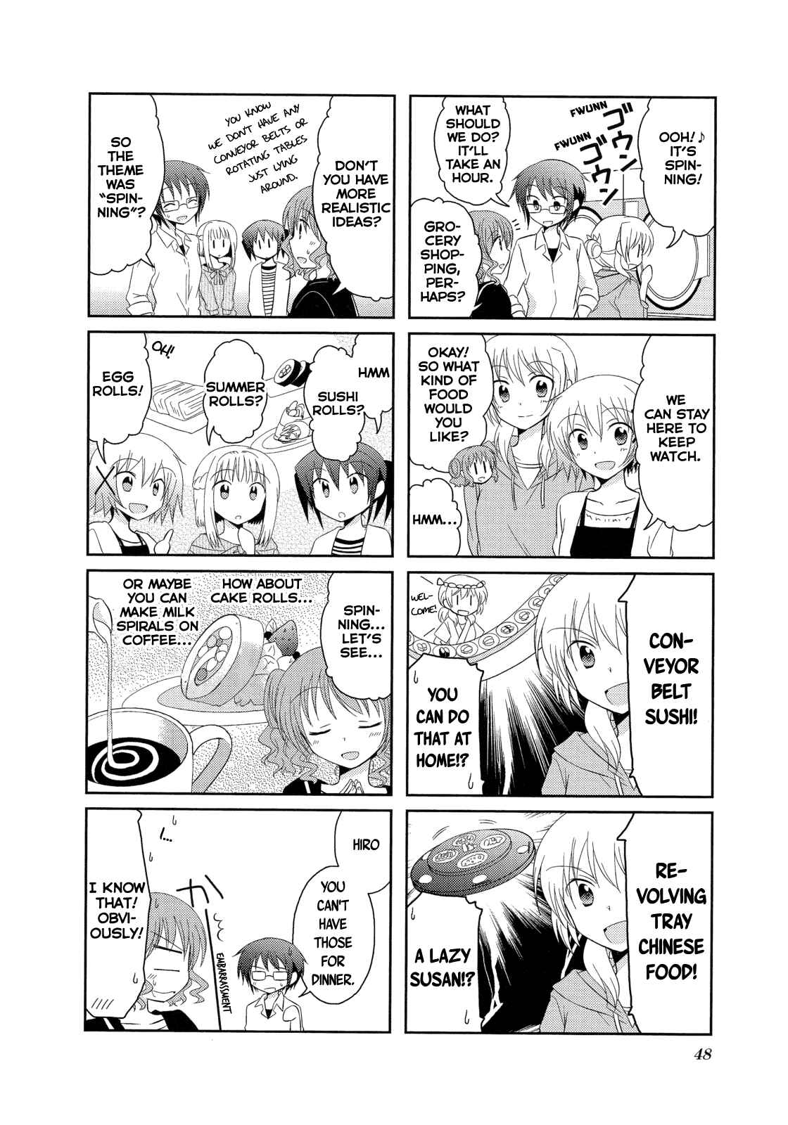 Page 4 Chapter 6 Hidamari Sketch Anthology Comic