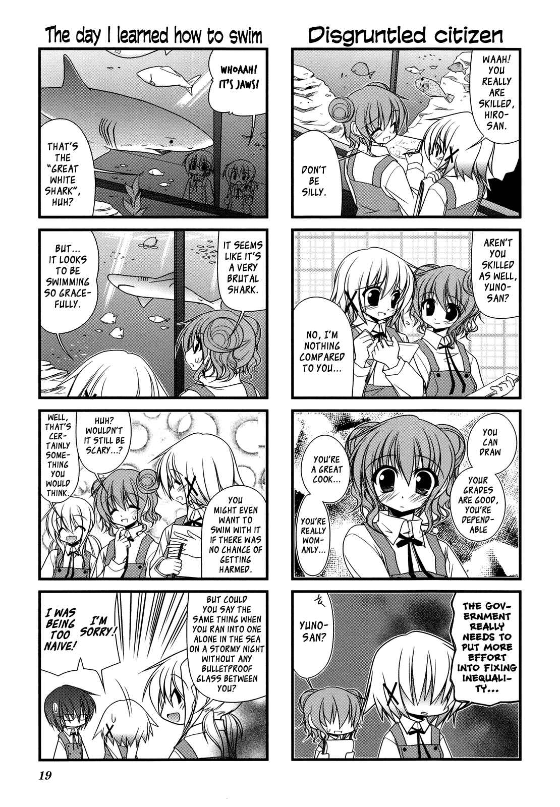 Page 3 Chapter 2 Hidamari Sketch Anthology Comic