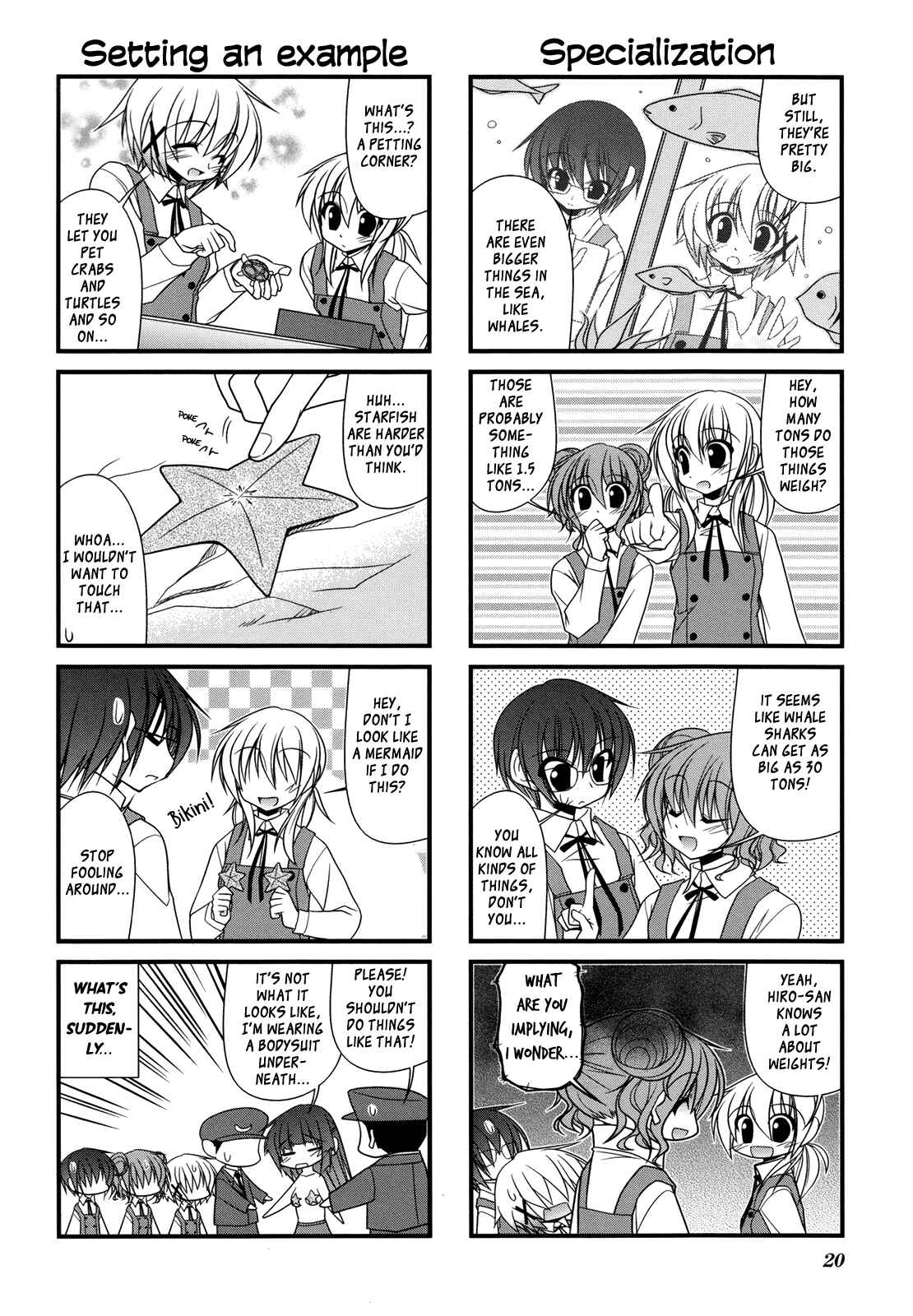 Page 4 Chapter 2 Hidamari Sketch Anthology Comic