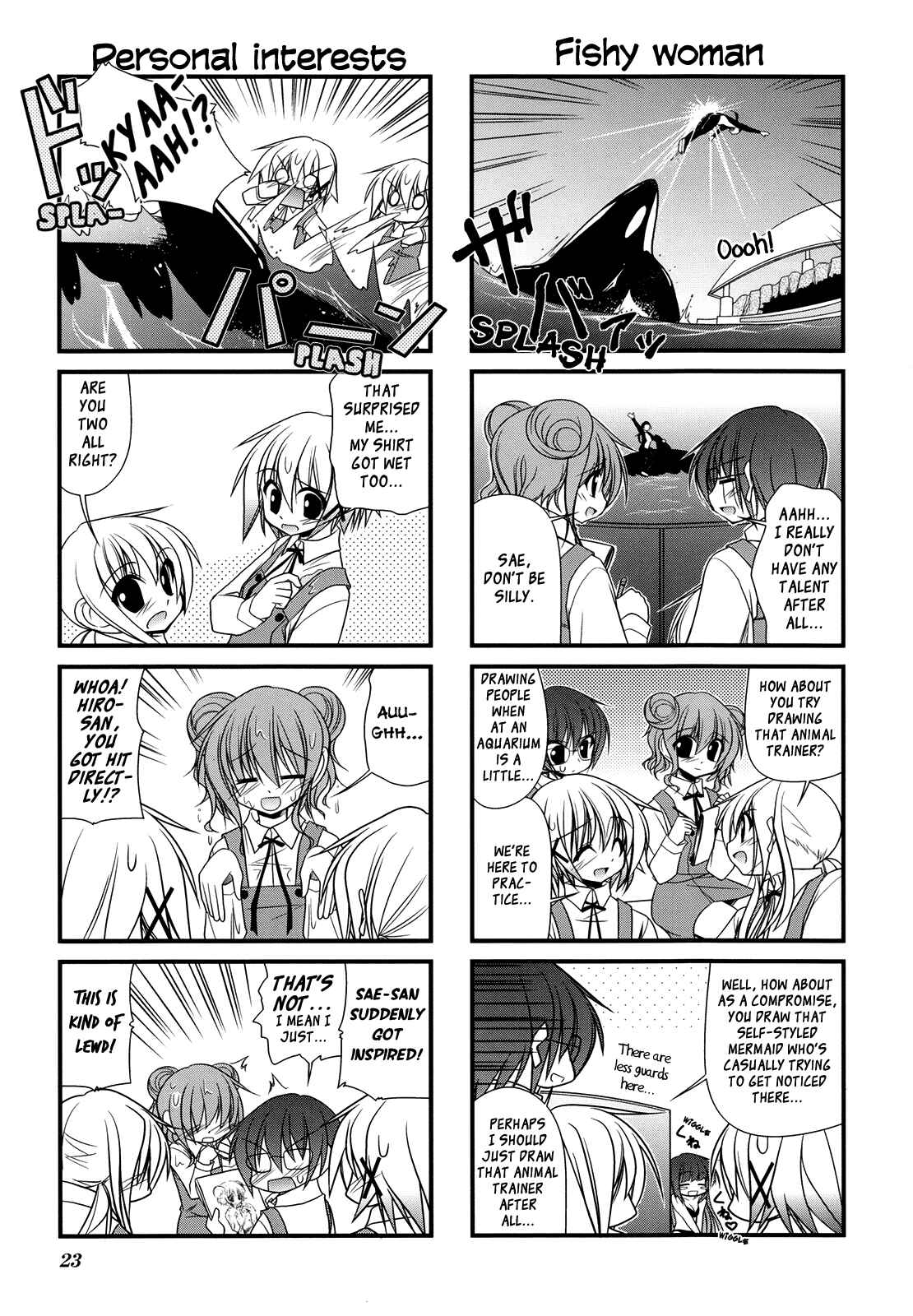Page 7 Chapter 2 Hidamari Sketch Anthology Comic