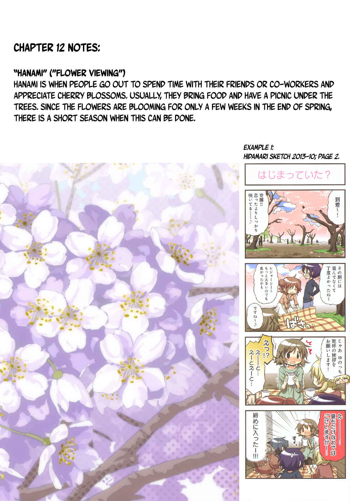 Page 10 Chapter 12 Hidamari Sketch Anthology Comic