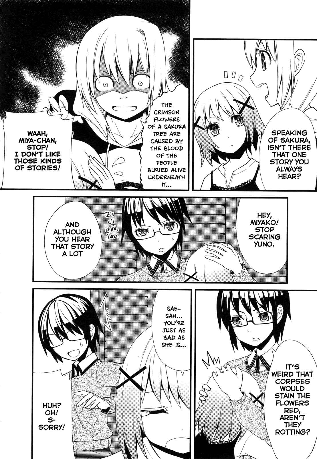 Page 4 Chapter 12 Hidamari Sketch Anthology Comic