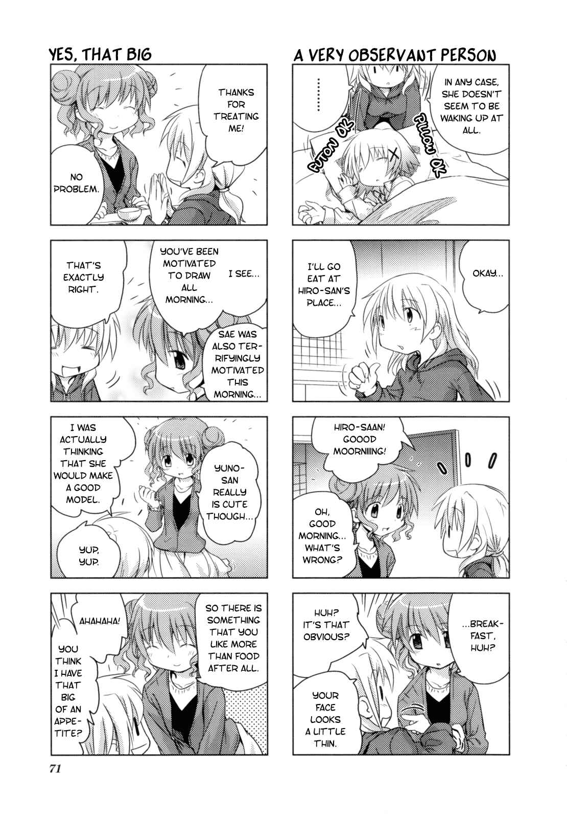 Page 3 Chapter 8 Hidamari Sketch Anthology Comic
