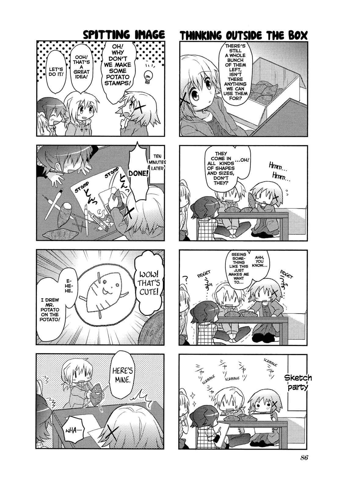Page 6 Chapter 11 Hidamari Sketch Anthology Comic