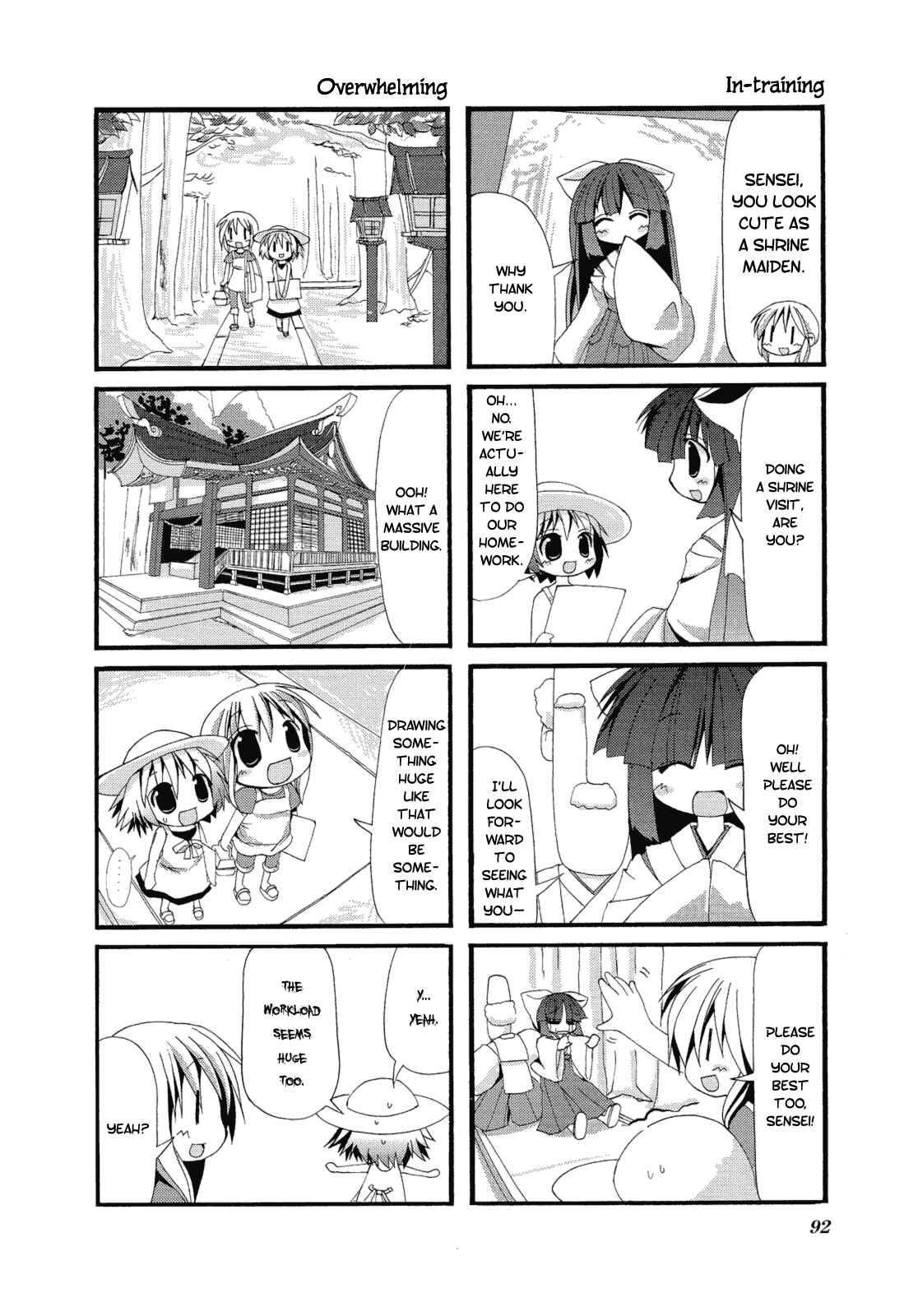 Page 4 Chapter 11 Hidamari Sketch Anthology Comic