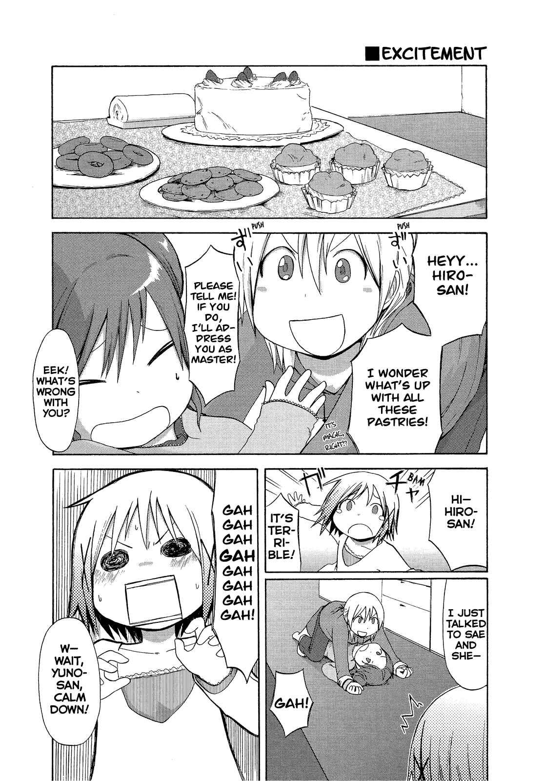 Page 7 Chapter 4 Hidamari Sketch Anthology Comic
