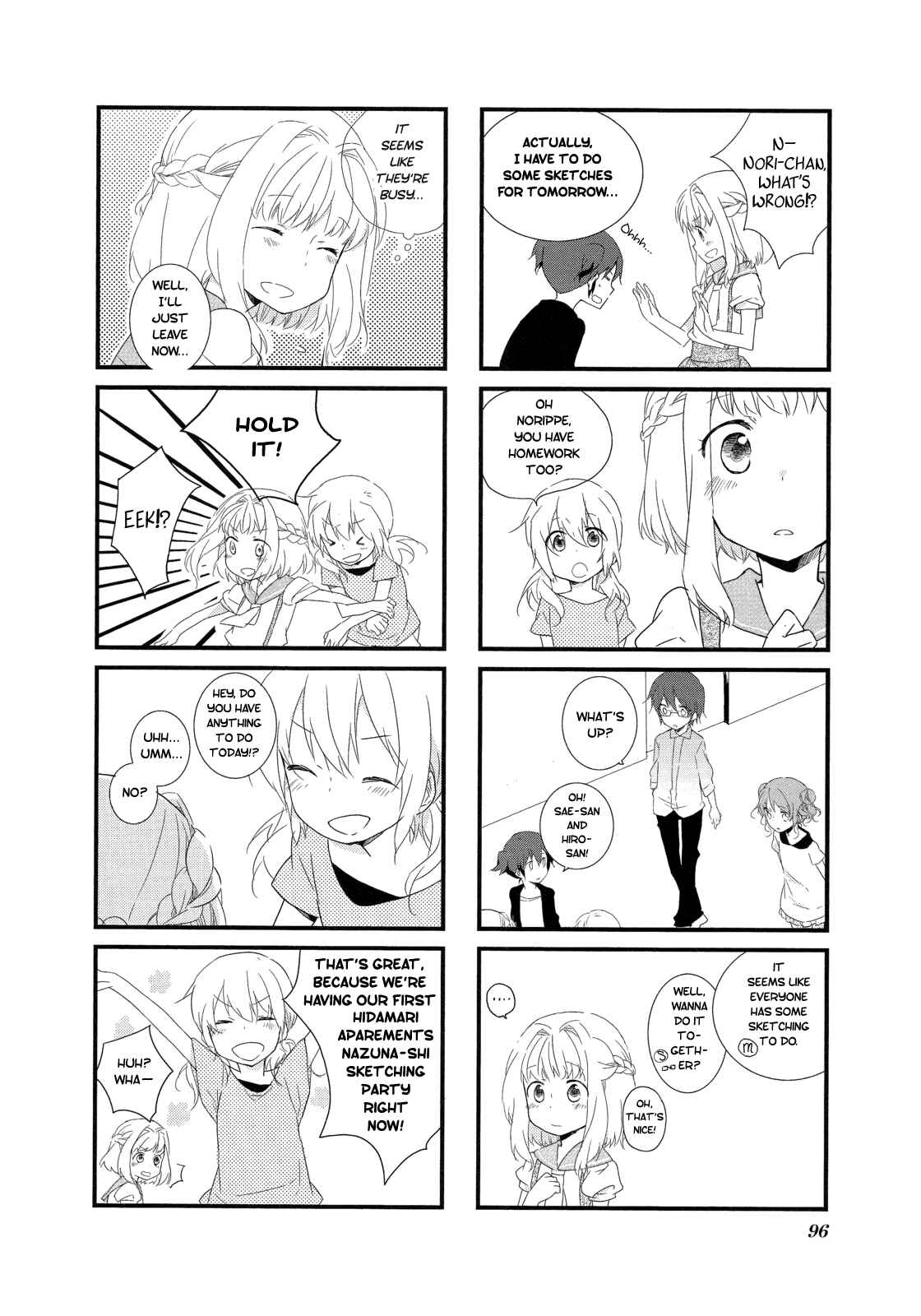Page 2 Chapter 13 Hidamari Sketch Anthology Comic