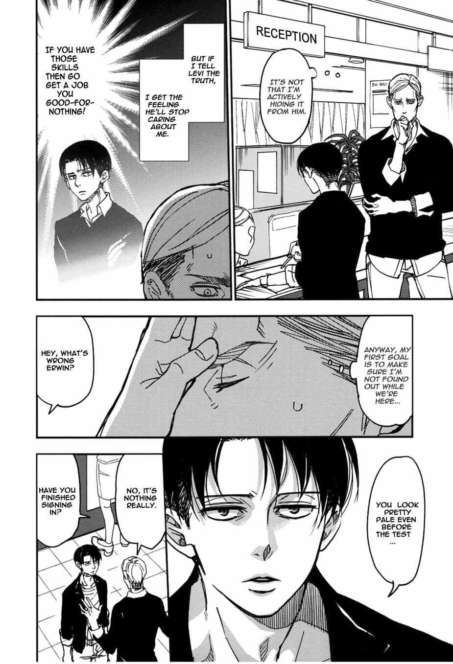 Page 11 Chapter Unknown_0178 Shingeki no Kyojin - Byouin e Ittekimashita (Doujinshi)