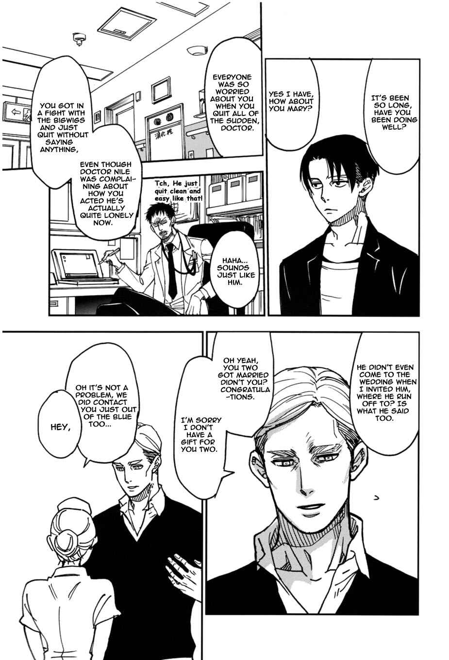 Page 14 Chapter Unknown_0178 Shingeki no Kyojin - Byouin e Ittekimashita (Doujinshi)