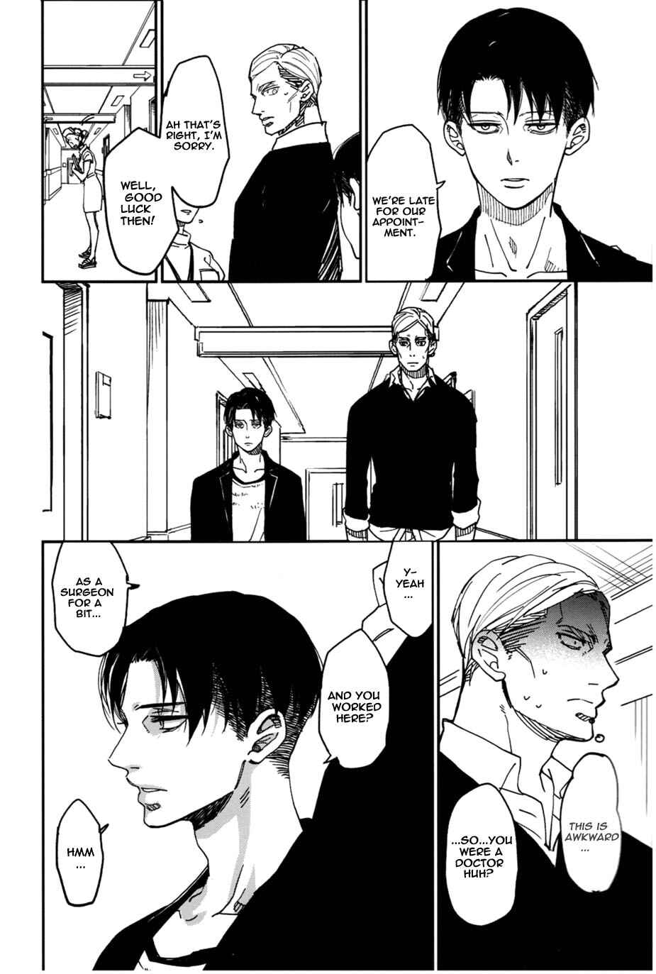 Page 15 Chapter Unknown_0178 Shingeki no Kyojin - Byouin e Ittekimashita (Doujinshi)