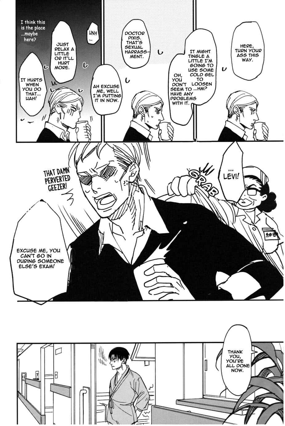Page 19 Chapter Unknown_0178 Shingeki no Kyojin - Byouin e Ittekimashita (Doujinshi)