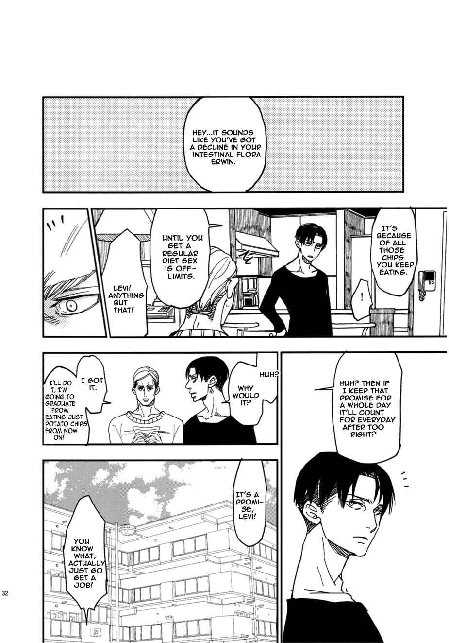 Page 31 Chapter Unknown_0178 Shingeki no Kyojin - Byouin e Ittekimashita (Doujinshi)