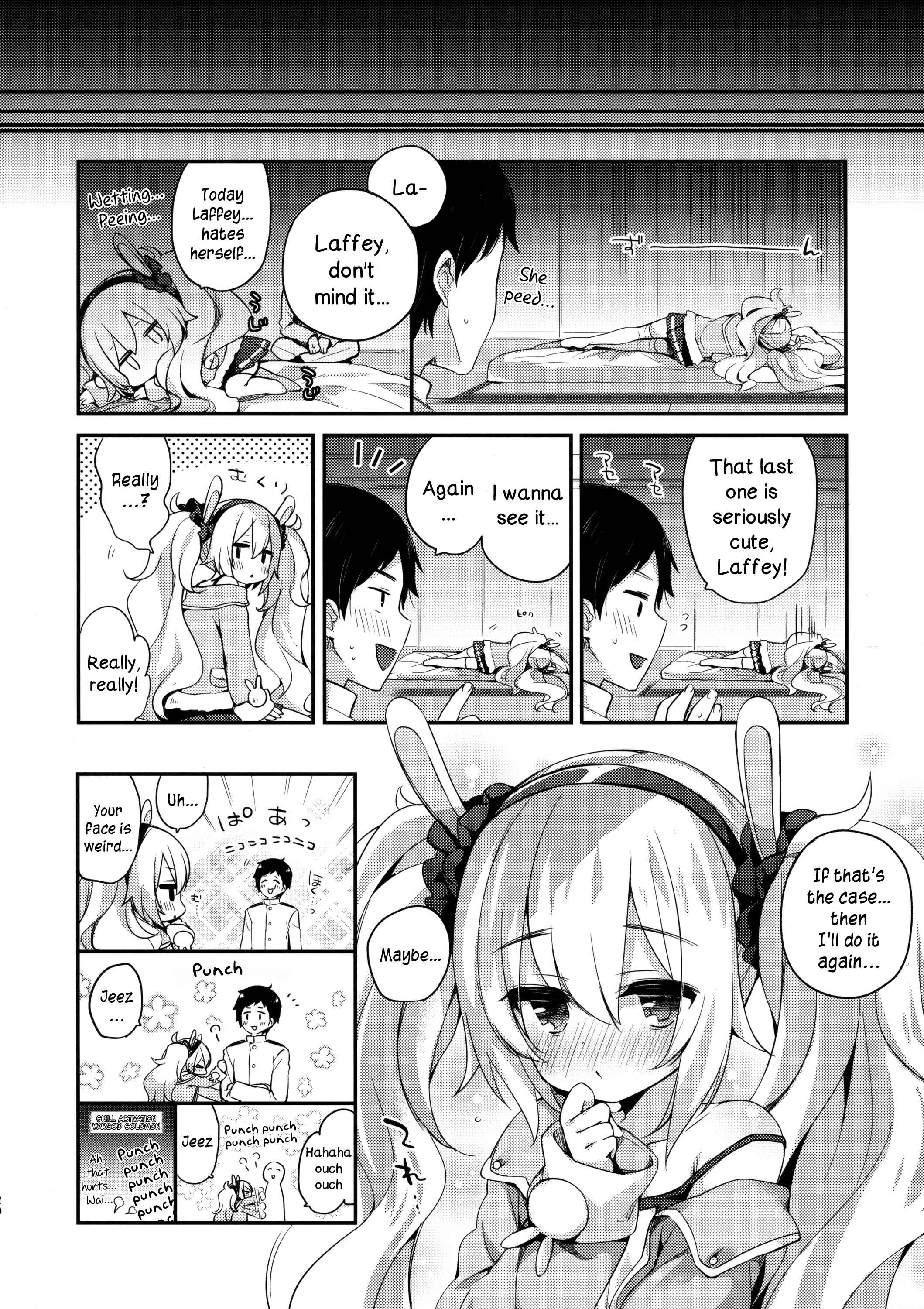 Page 19 Chapter Unknown_4be4 Azur Lane - Kyou no Laffey wa Suggoku Onemu da yo (Doujinshi)