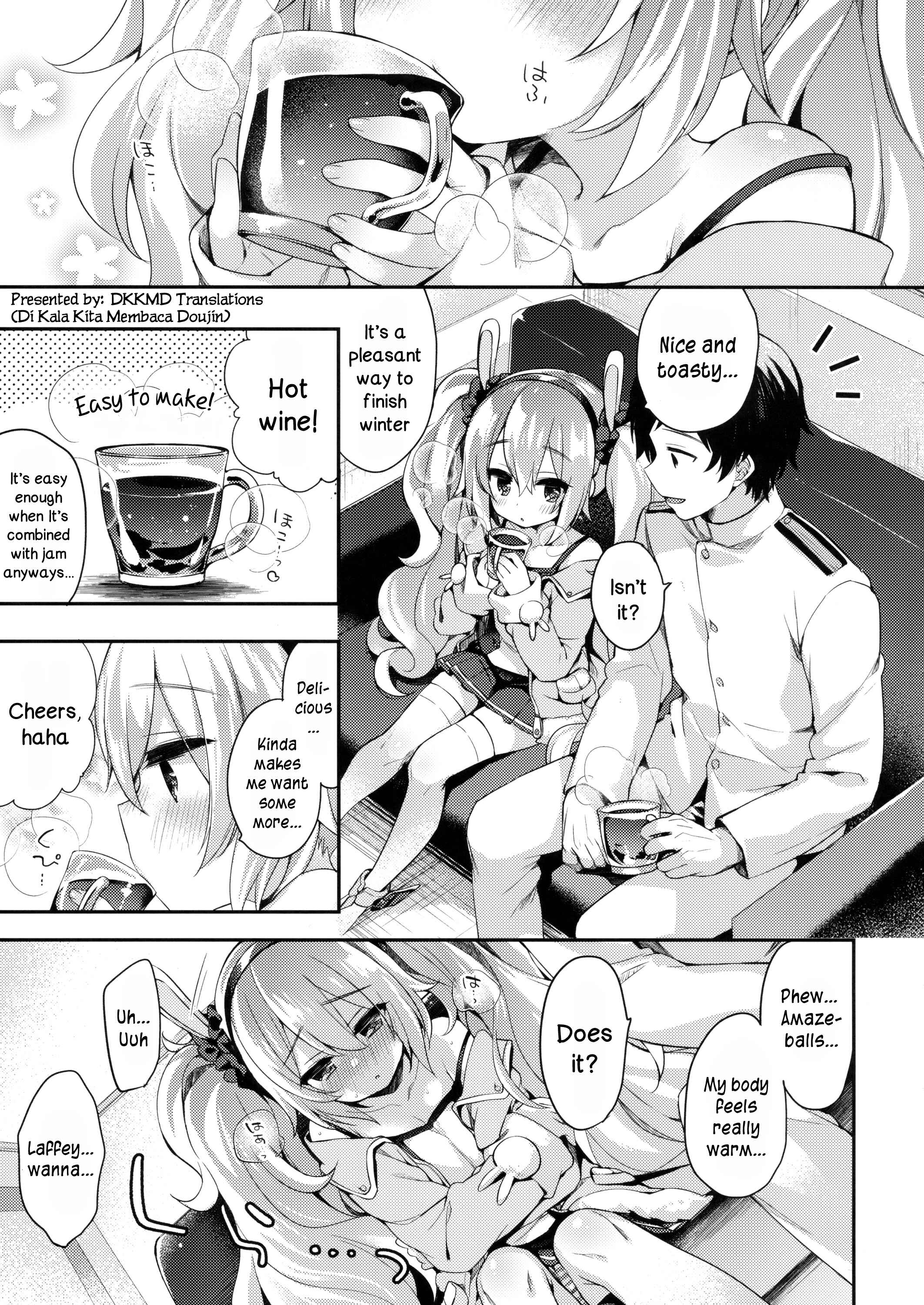 Page 4 Chapter Unknown_4be4 Azur Lane - Kyou no Laffey wa Suggoku Onemu da yo (Doujinshi)