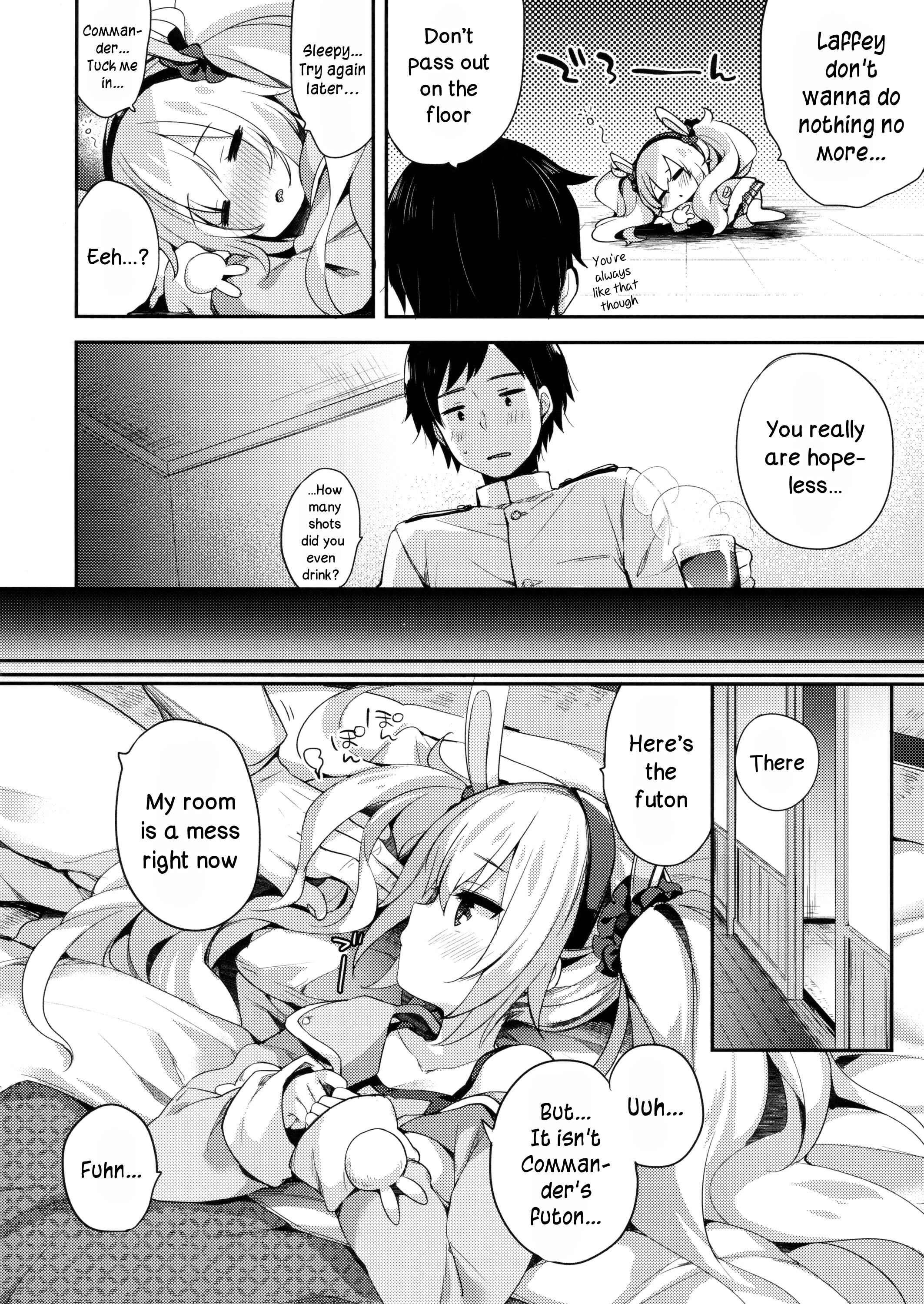 Page 5 Chapter Unknown_4be4 Azur Lane - Kyou no Laffey wa Suggoku Onemu da yo (Doujinshi)