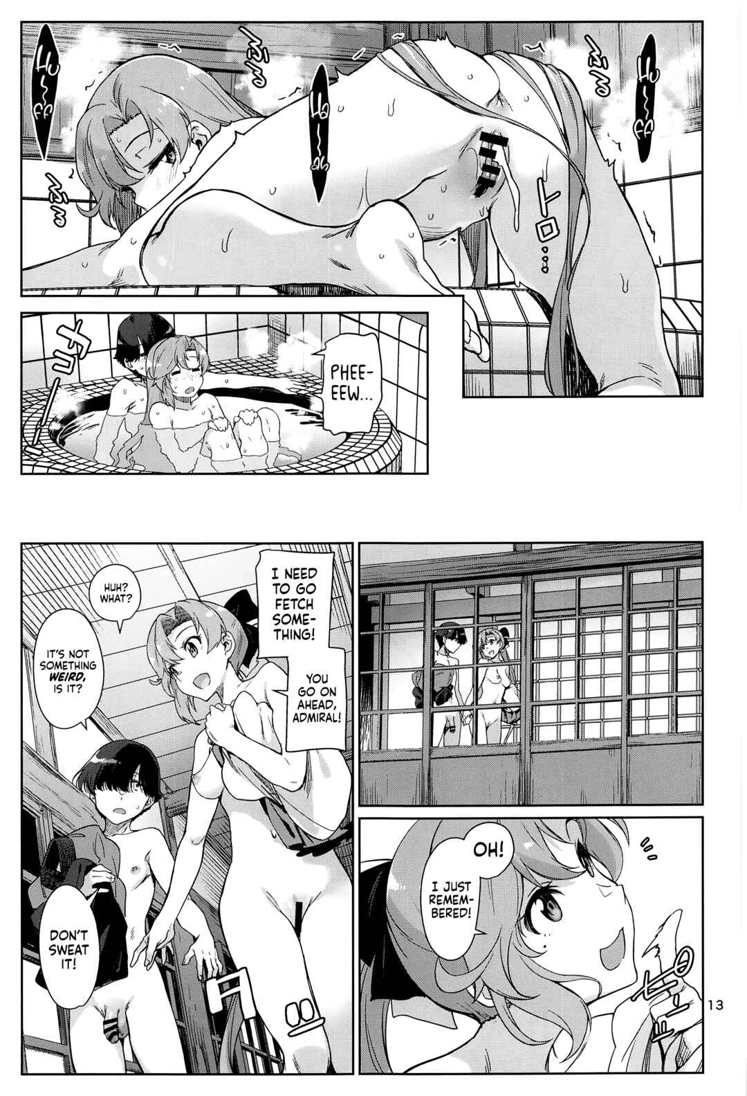 Page 13 Chapter Unknown_b55b Kantai Collection -KanColle- - Calling Warble (Doujinshi)